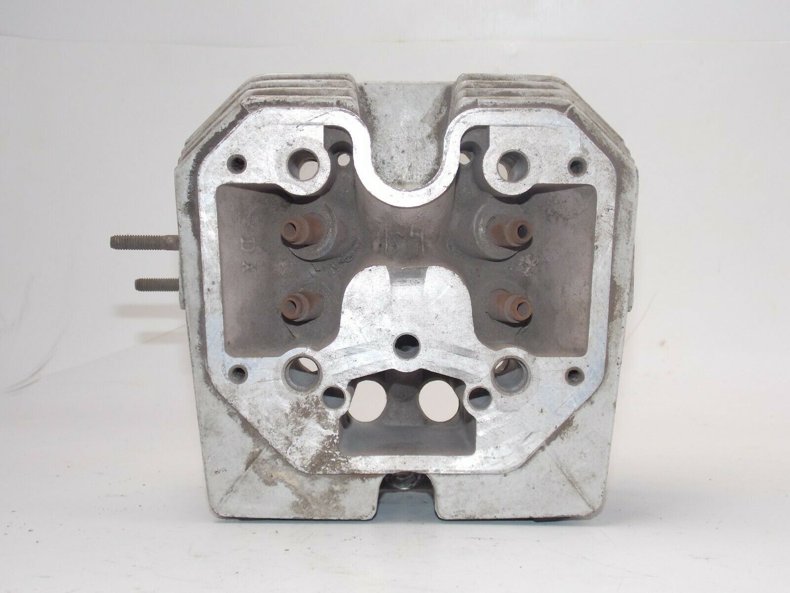 1980's MOTO GUZZI RIGHT CYLINDER+HEAD V35 BORE 65.50mm MOTOR ENGINE BARREL TOP - MotoRaider