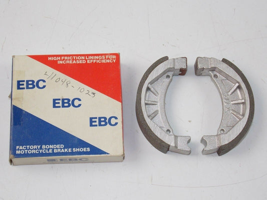 NOS EBC KAWASAKI 1984 BRAKE SHOES RR KL600 KLT160   41048-1025 - MotoRaider