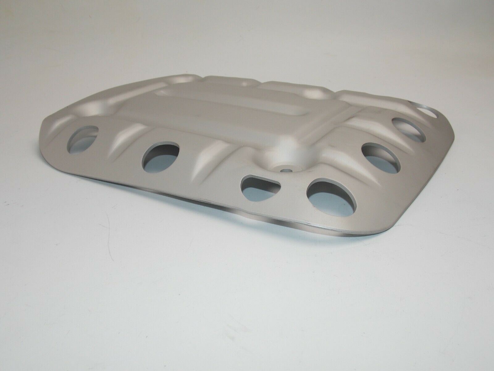 NOS MOTORCYCLE ATV QUAD SKID PLATE ALUMINUM ENGINE PROTECTOR GUARD 13.5"x10.5" - MotoRaider