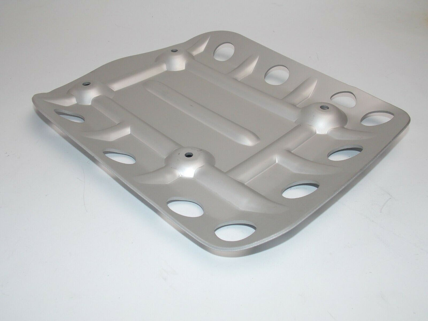 NOS MOTORCYCLE ATV QUAD SKID PLATE ALUMINUM ENGINE PROTECTOR GUARD 13.5"x10.5" - MotoRaider