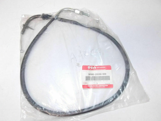 OEM SUZUKI 1997 1998 1999 2000 2001 THROTTLE CABLE NO.1 TU250X 58300-25D00-000 - MotoRaider