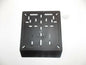 1980's ITALY LICENSE PLATE HOLDER MOTORCYCLE 180x180mm BLACK PLASTIC MV LAVERDA - MotoRaider