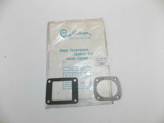 NOS CENTAURO 533A LAVERDA LB1 INTAKE EXHAUST SEAL GASKETS JOINTS SET - MotoRaider