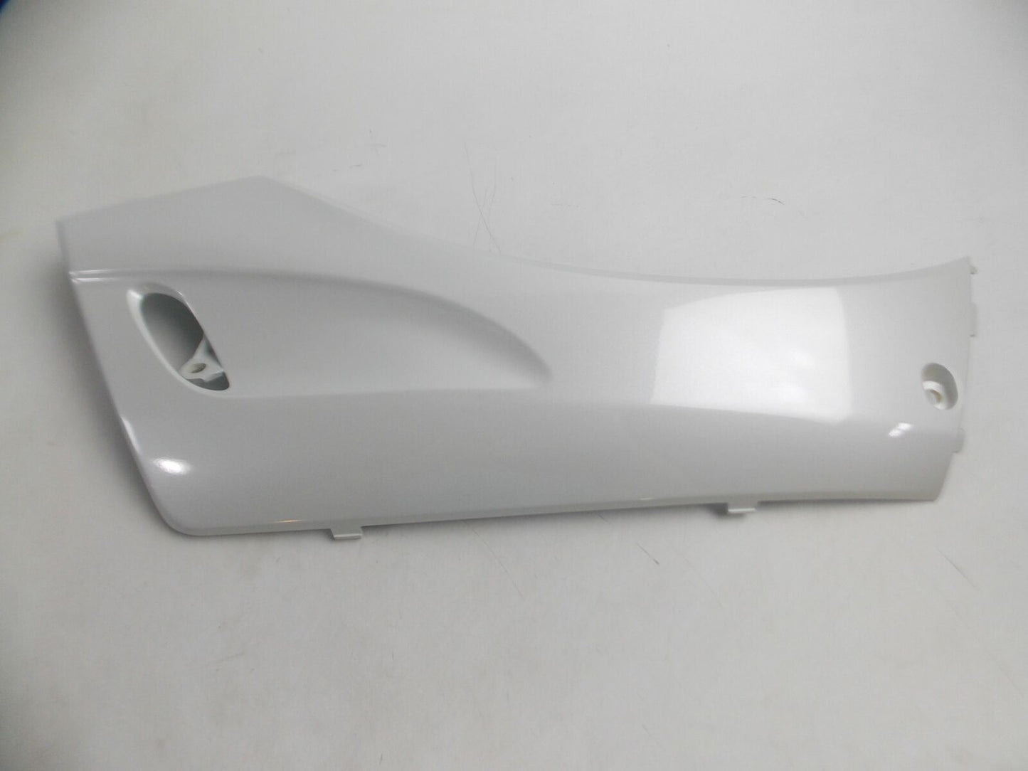 OEM HONDA 2010 SH300 WHITE COVER RIGHT LOWER FAIRING PANEL 64325-KTW-900ZL - MotoRaider