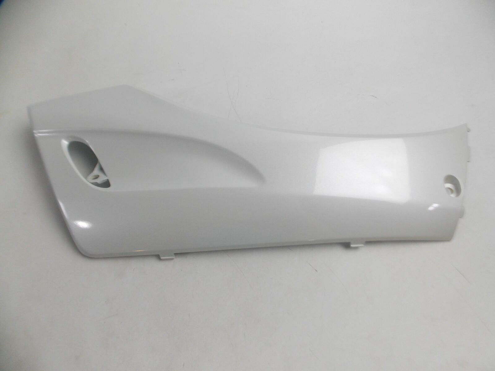 OEM HONDA 2010 SH300 WHITE COVER RIGHT LOWER FAIRING PANEL 64325-KTW-900ZL - MotoRaider
