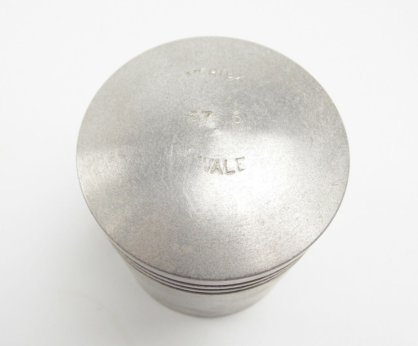 NOS VERTEX PISTON + RINGS + PIN + CLIP D. 57.6 mm F.B. MONDIAL 160 cc - MotoRaider