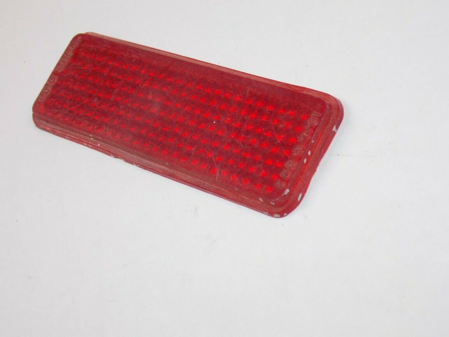 TAIL LIGHT LENS RED IGM 302 85X30mm PIAGGIO VESPA 1950's VINTAGE SCOOTER - MotoRaider