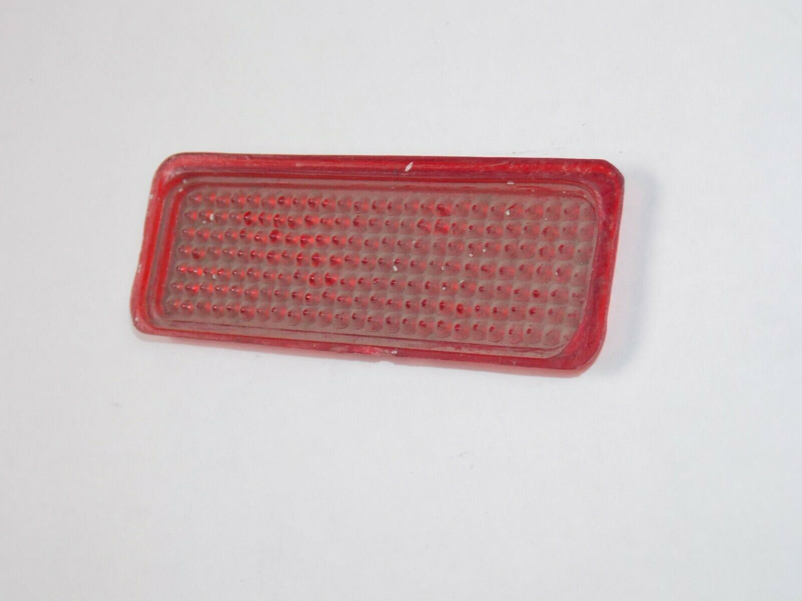 TAIL LIGHT LENS RED IGM 302 85X30mm PIAGGIO VESPA 1950's VINTAGE SCOOTER - MotoRaider