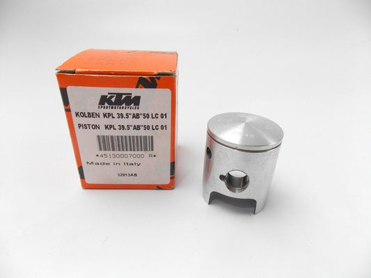 NOS OEM KTM PISTON 39.5mm AB 2001-08 50 SX\JR LC 45130007000A 451.30.007.000A - MotoRaider