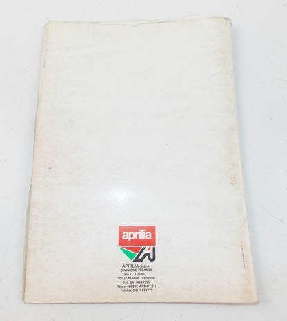 1991 APRILIA AF1 50 FUTURA FRAME MOTOR SPARE PARTS CATALOG BOOK MANUAL 317 - MotoRaider