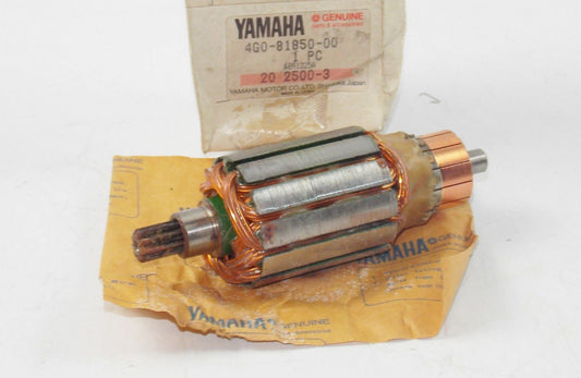 NOS YAMAHA 1981 1988 XJ550 FJ600 FZ600 RADIAN YX600 ARMATURE ASSY 4G0-81850 - MotoRaider