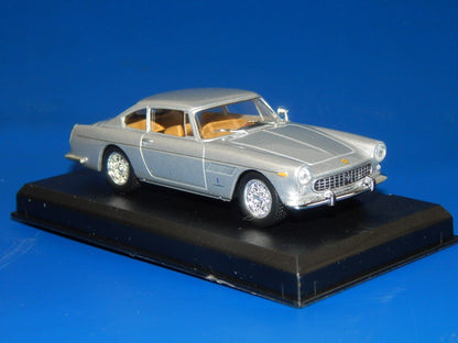 FERRARI 250 GTE 2+2 SILVER GRAY TOY CAR MODEL DIECAST SCALE 1:43 APPROX L=4" - MotoRaider