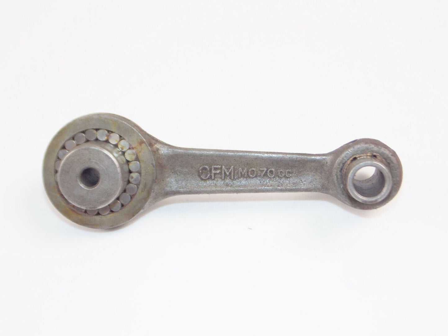 CFM CONNECTING ROD+PINS+BEARING GARELLI 70cc 2 STROKE OVERALL LENGTH 121mm - MotoRaider