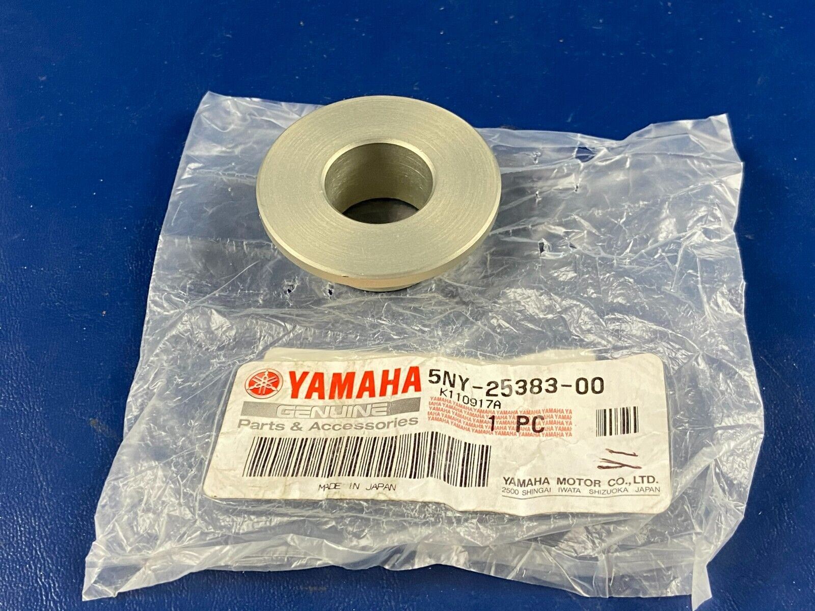 NOS Yamaha 2002 YZ WR 125 250 426 REAR WHEEL COLLAR Spacer Part 5NY-25383-00 - MotoRaider