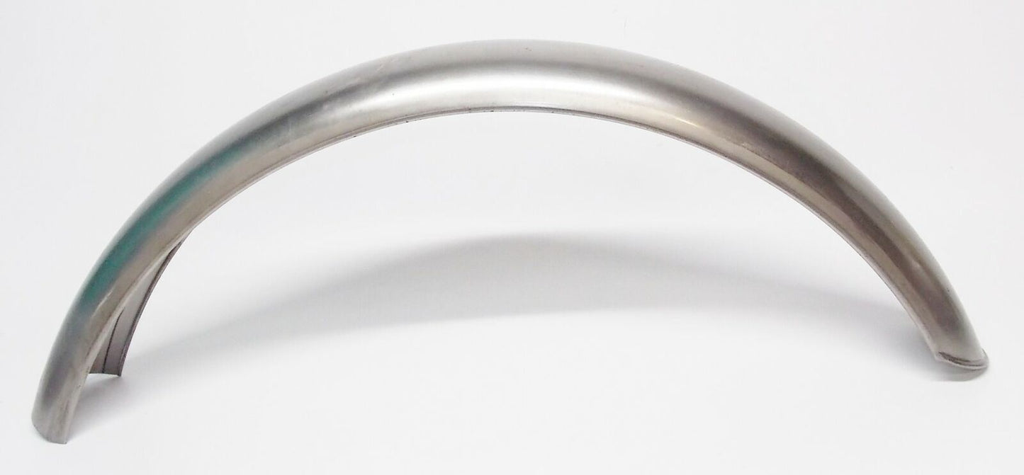 VINTAGE ENDURO SCRAMBLER CUSTOM FRONT 21" REAR 18" STEEL FENDER MUDGUARD ITALY - MotoRaider