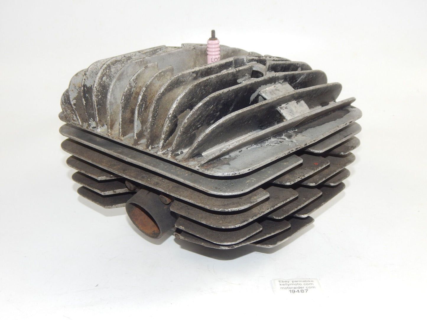 1979 MOTO VILLA MX 125 CR MOTOR CYLINDER+HEAD BORE 54.30mm VINTAGE ITALY - MotoRaider