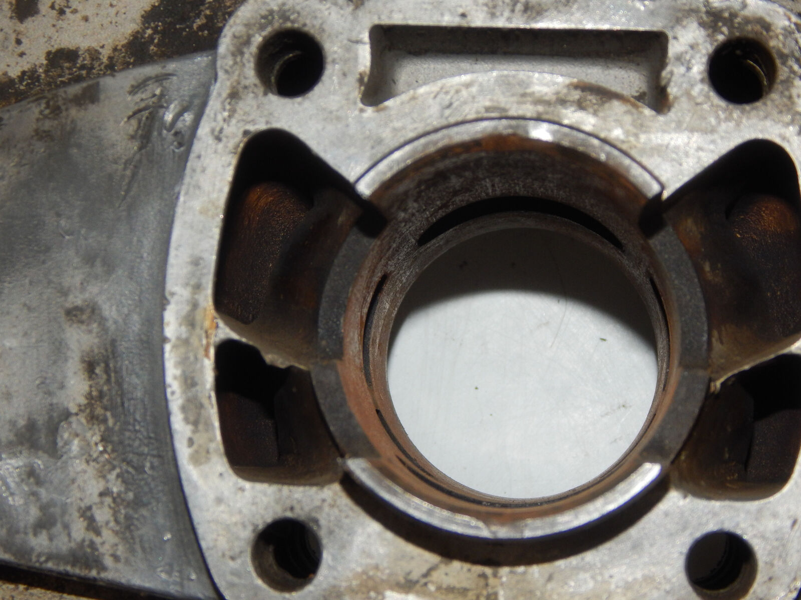 1979 MOTO VILLA MX 125 CR MOTOR CYLINDER+HEAD BORE 54.30mm VINTAGE ITALY - MotoRaider