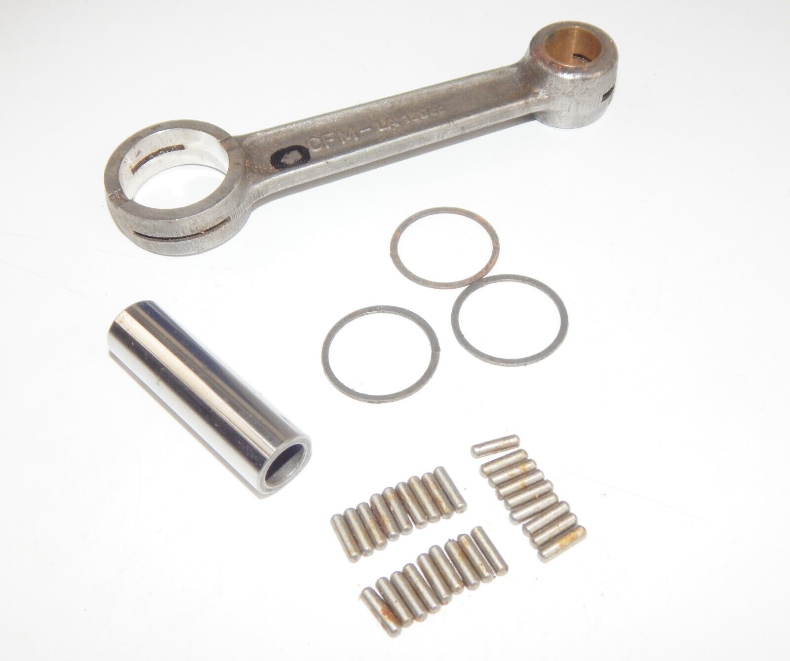 CFM MOTOR CRANK CONNECTING ROD+BEARINGS+PINS LAMBRETTA LD 125 150cc 2nd SERIES - MotoRaider