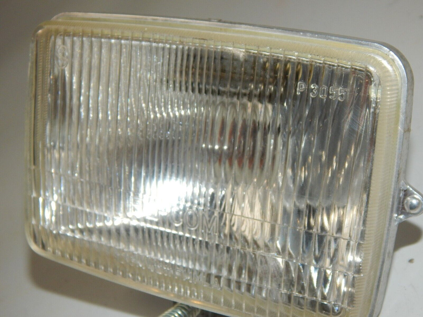 MOTORCYCLE EL-COM 6V HEADLIGHT REFLECTOR P-3055 130x90mm CAGIVA HUSQVARN DUCATI - MotoRaider