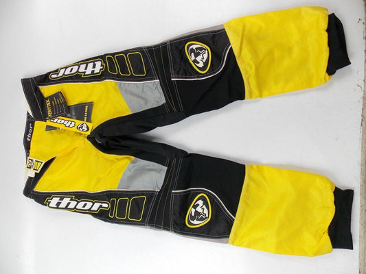 MOTORCYCLE ATV OFF ROAD THOR PHASE 2 KENYTEX MEN PANTS SIZE 30 YELLOW 1021-60-30 - MotoRaider
