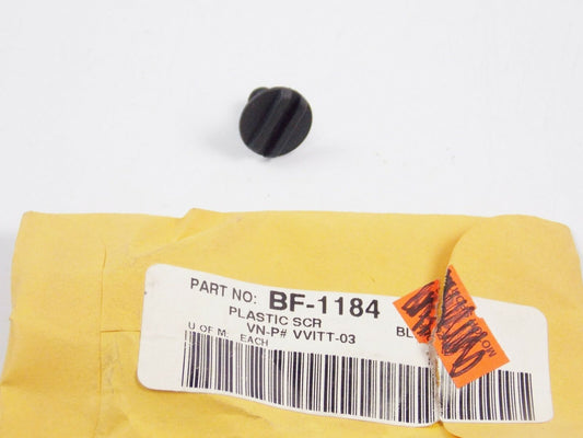 HELMET VISOR BF-1184 PLASTIC SCREW VN-P # VVITT-03 - MotoRaider