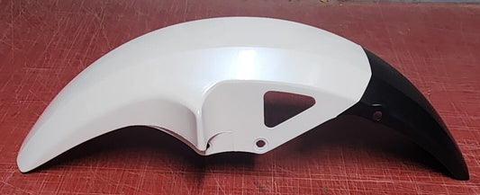 OEM SUZUKI 1983-1986 PEARL WHITE FRONT FENDER GS550 GSX550 53111-43400-13L - MotoRaider