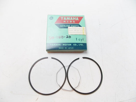 NOS YAMAHA  1975 1976 PISTON RING SET 3RD O/S 0.75 DT250/400 500-11610-20 - MotoRaider