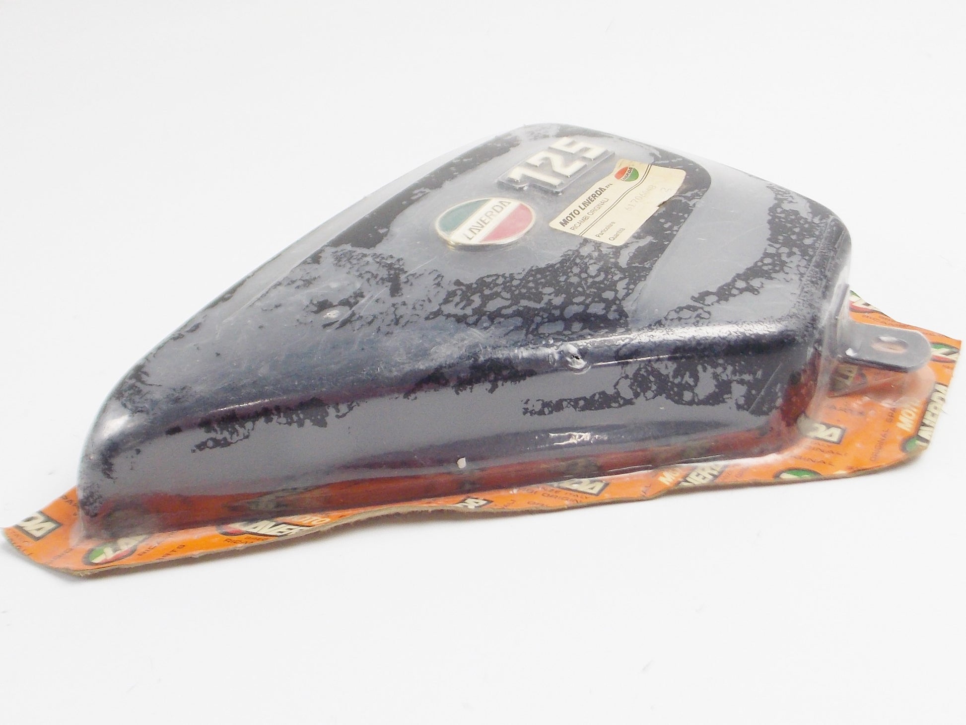 LAVERDA LZ 125 175 FRAME CHASSIS RH SIDE COVER PANEL BLACK 61706048 61 706 048 - MotoRaider