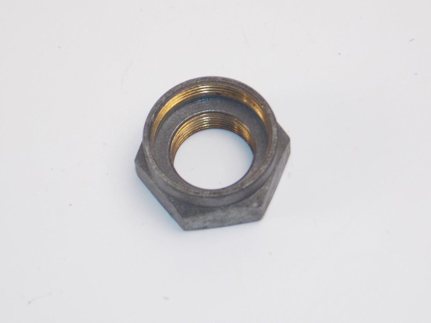 FUEL GAS PETCOCK VALVE MOUNT NUT ADAPTER 21mm/15mm MOTORCYCLE ITALY CAGIVA GUZZI - MotoRaider