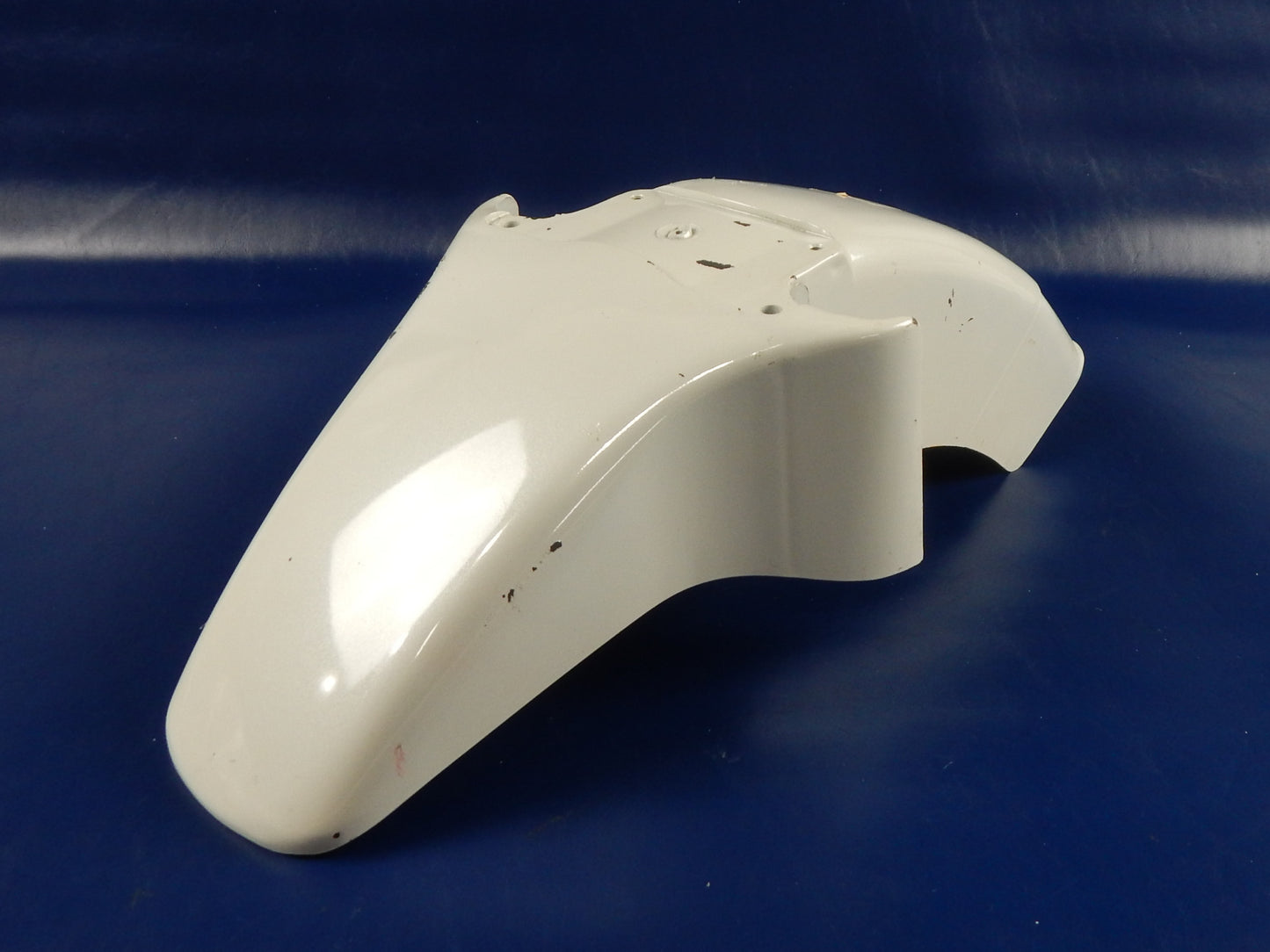 1980'S CAGIVA ALETTA ORO S2 125 FRONT FENDER MUD GUARD WHITE VINTAGE ITALY - MotoRaider
