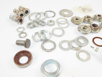 1970's MIX HARDWARE NUT FLANGE BALL BOLT WASHER SPACER PLUG SACHS PUCH HERCULES - MotoRaider