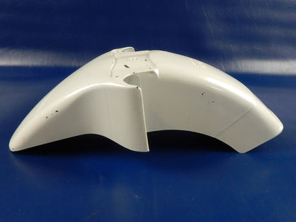 1980'S CAGIVA ALETTA ORO S2 125 FRONT FENDER MUD GUARD WHITE VINTAGE ITALY - MotoRaider