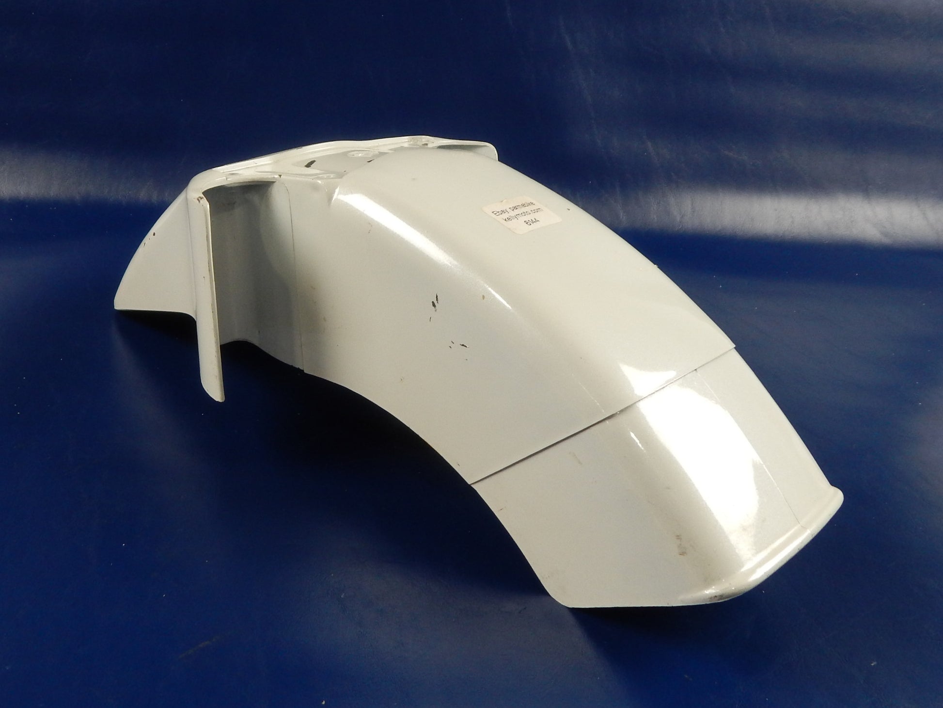 1980'S CAGIVA ALETTA ORO S2 125 FRONT FENDER MUD GUARD WHITE VINTAGE ITALY - MotoRaider