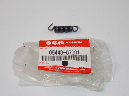 NOS 1973-2006 SUZUKI AC50 LT50 JR50/180 TM400/250 BRAKE SHOE SPRING 09443-07001 - MotoRaider