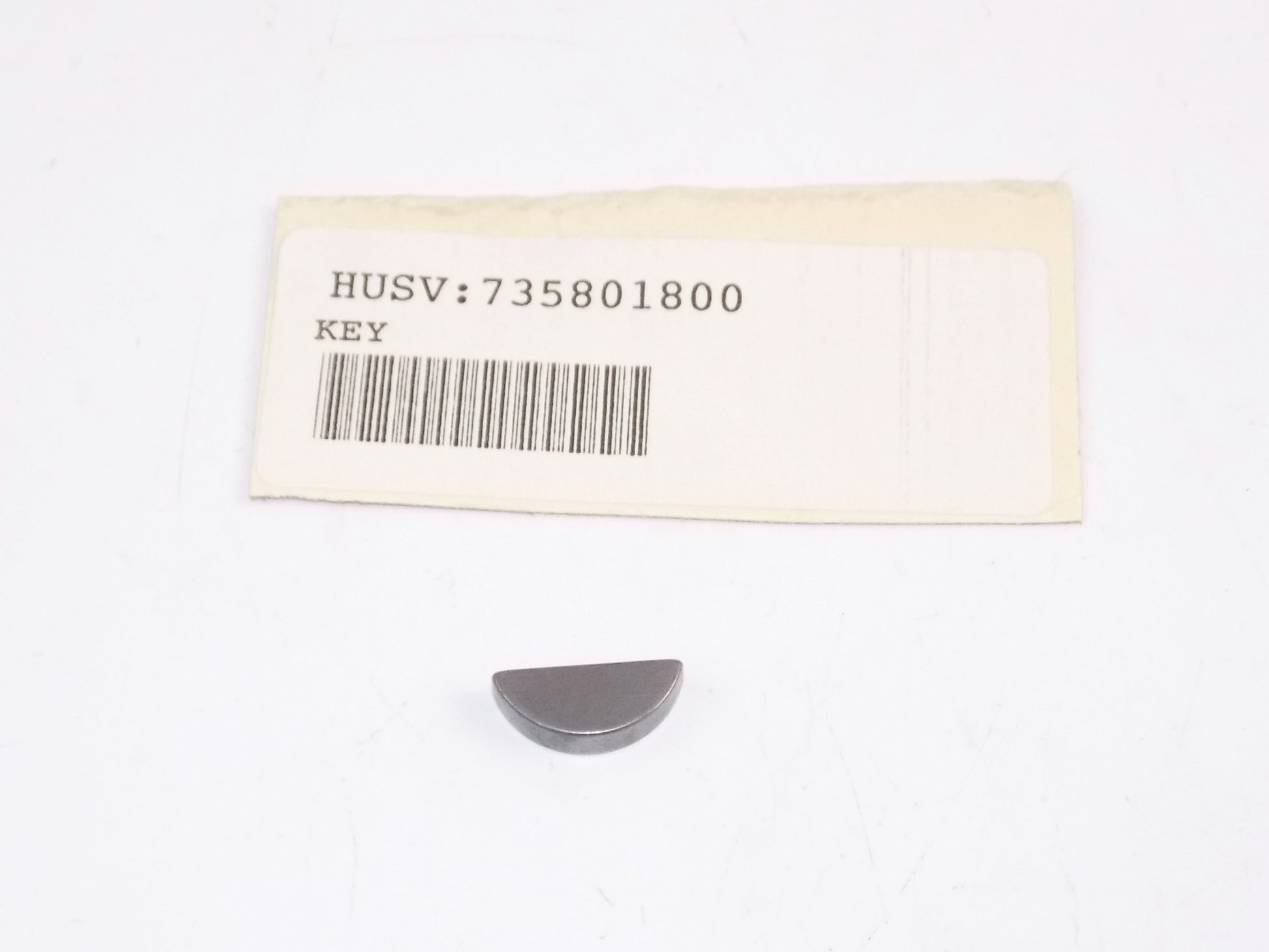 NOS OEM 1984-1988 HUSQVARNA 500 430 AUTOMATIC 4MM WOODRUFF KEY 735801800 - MotoRaider