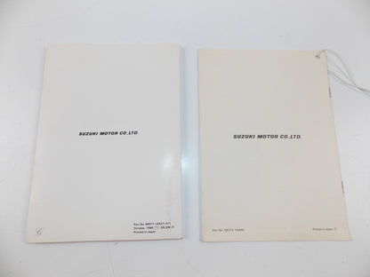 10/1985 OWNER MANUAL CATALOG SUZUKI DR600S ENGLISH ITALIAN FRENCH 9901-14A21-011 - MotoRaider