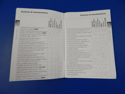 2002 BMW R-850-R R-1150-R OWNER MAINTENANCE MANUAL BOOK LOG ITALIAN VINTAGE - MotoRaider