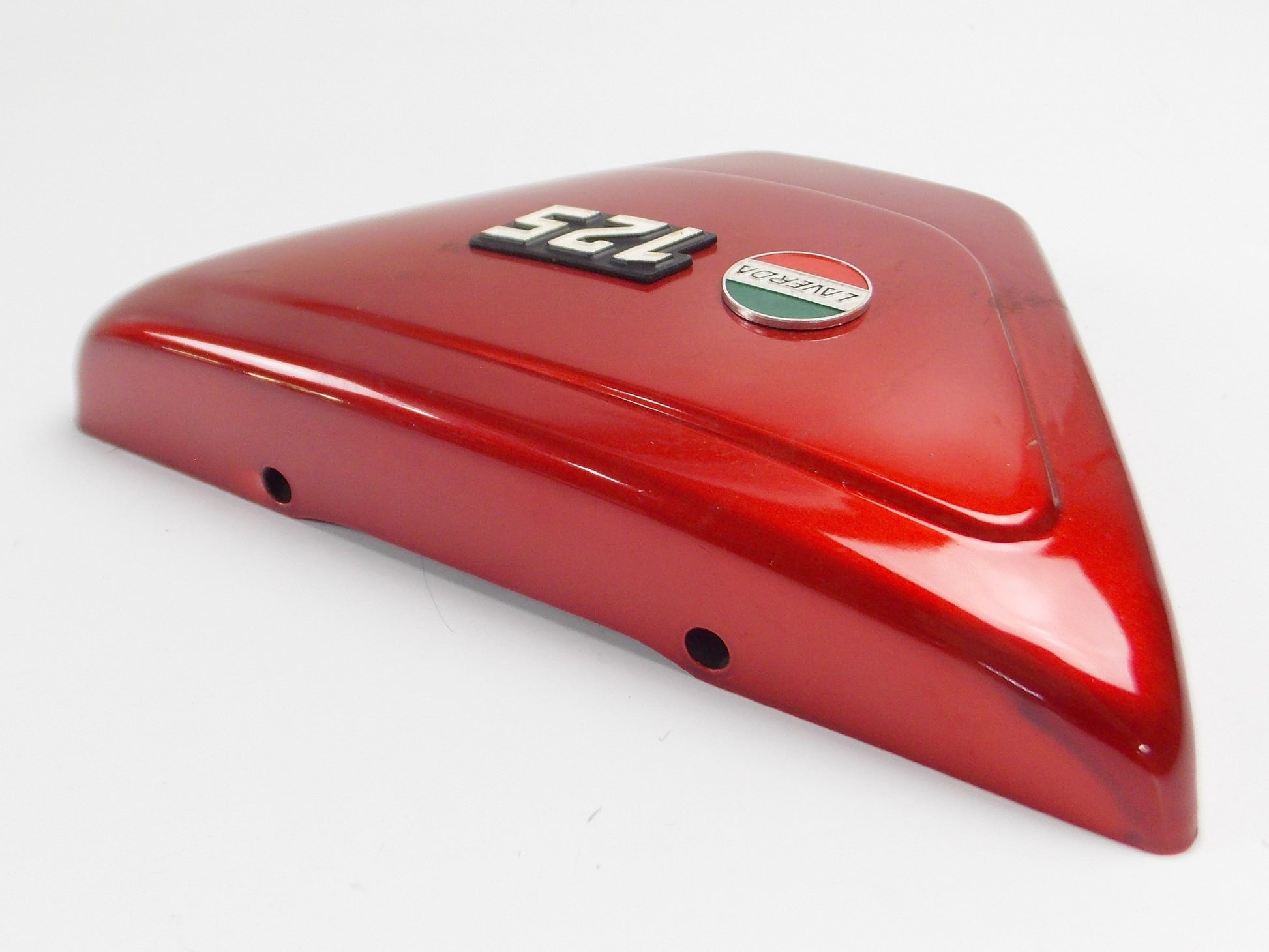OEM LAVERDA LZ 125 175 FRAME CHASSIS LH SIDE COVER PANEL RED 61706050 61 706 050 - MotoRaider