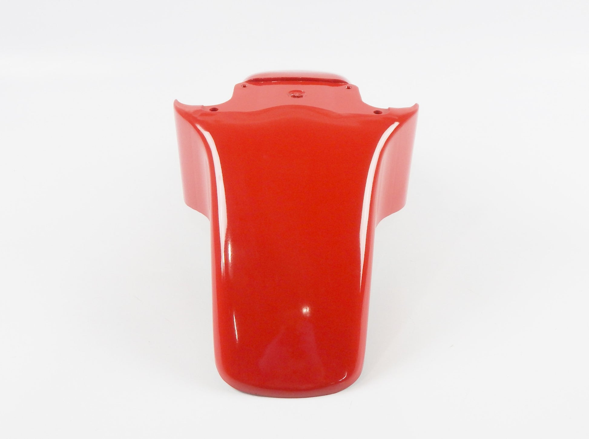 1980'S CAGIVA ALETTA ORO S2 125 PLASTIC MUDGUARD FRONT FENDER RED VINTAGEITALY - MotoRaider