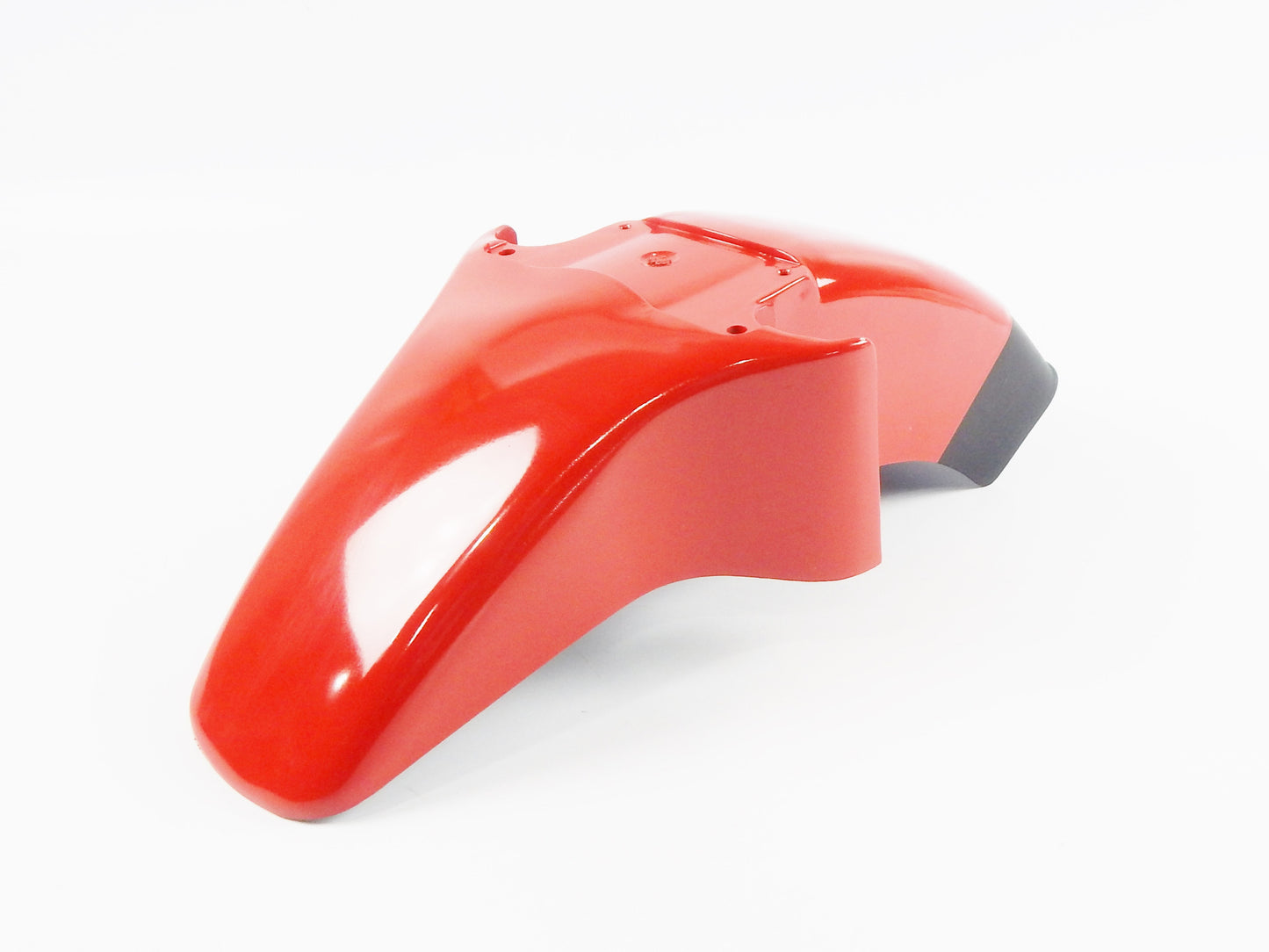 1980'S CAGIVA ALETTA ORO S2 125 PLASTIC MUDGUARD FRONT FENDER RED VINTAGEITALY - MotoRaider