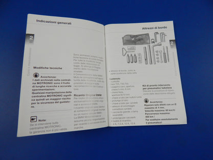 2002 BMW R-850-R R-1150-R OWNER MAINTENANCE MANUAL BOOK LOG ITALIAN VINTAGE - MotoRaider