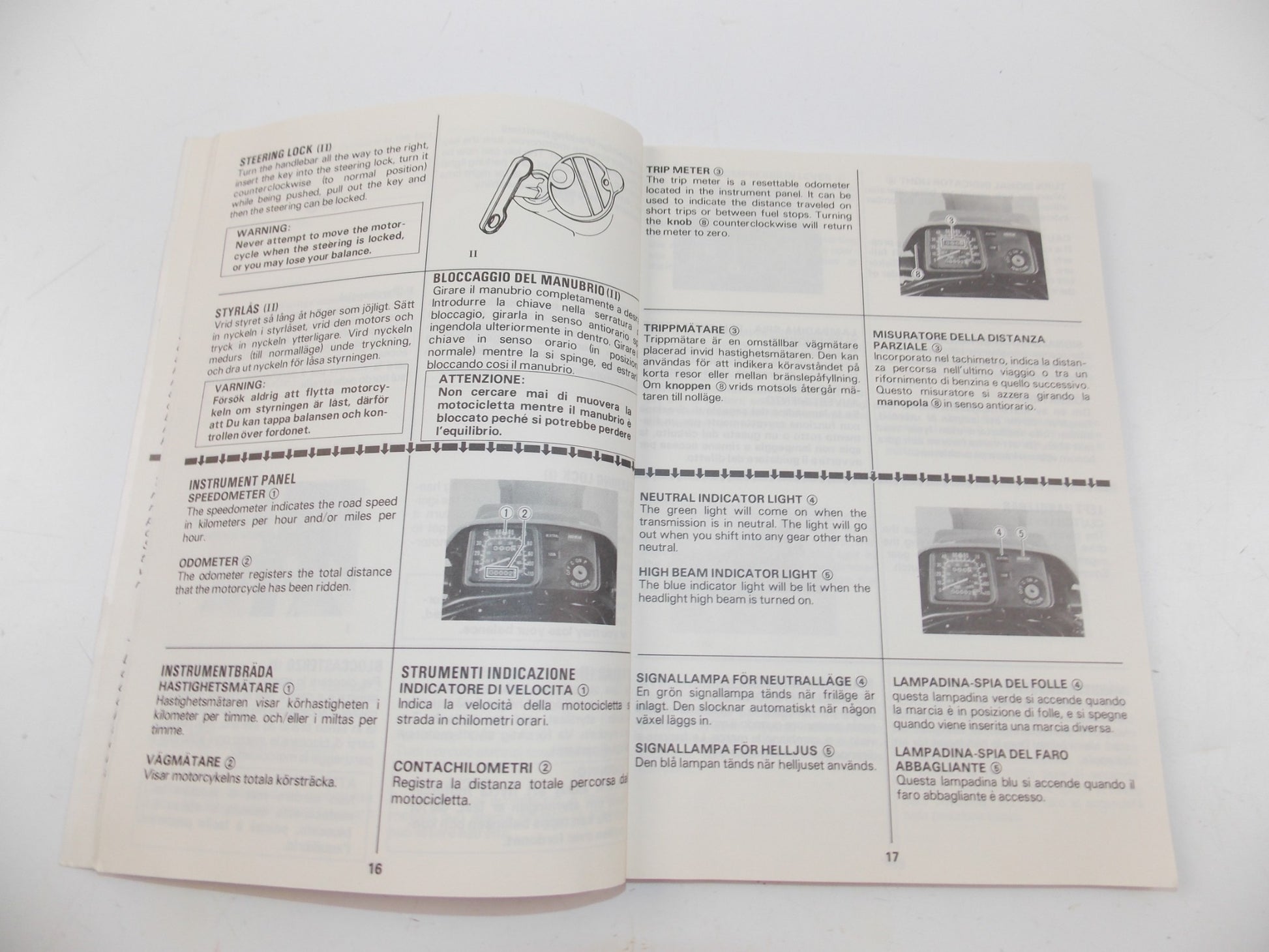 10/1985 OWNER MANUAL CATALOG SUZUKI DR600S ENGLISH ITALIAN FRENCH 9901-14A21-011 - MotoRaider