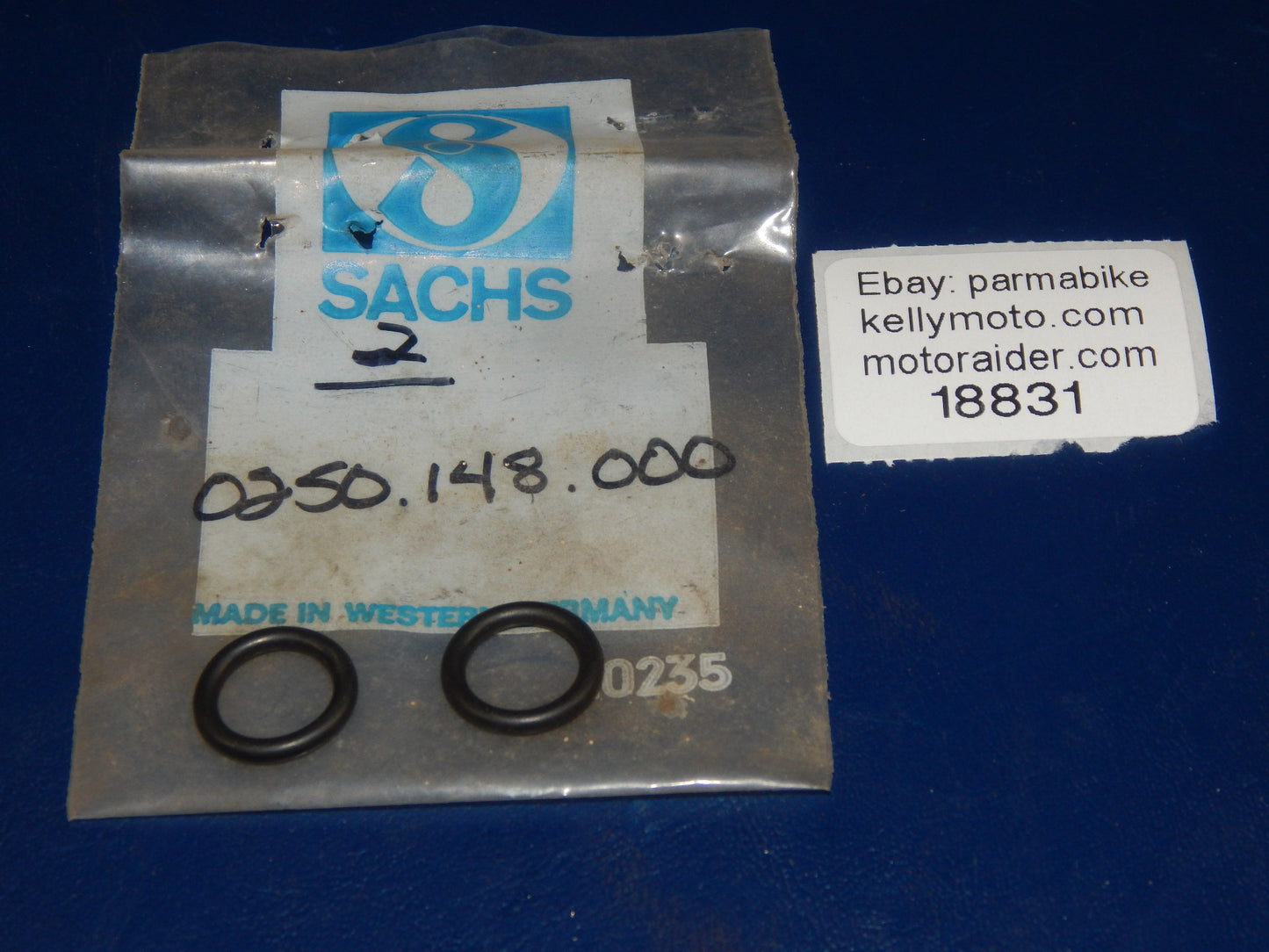 1pr NOS 1960-70s PENTON KTM SACHS MOTOR 100 125 SHIFTER PEDAL O-RING 0250-148-00 - MotoRaider