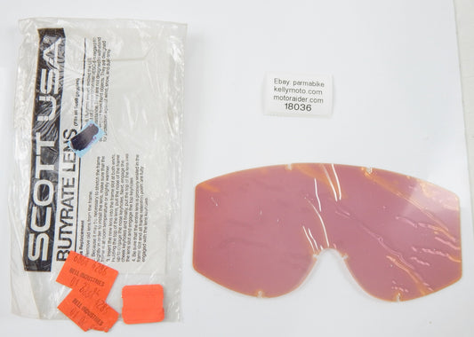 SCOTT USA GOGGLES BUTYRATE LENS VISOR SHIELD VINTAGE MOTCROSS ENDURO 6864-4286 - MotoRaider