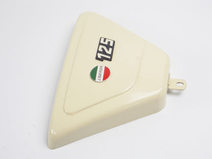 OEM LAVERDA LZ 125 175 FRAME RH SIDE COVER PANEL WHITE CREAM 61706048 61 706 048 - MotoRaider