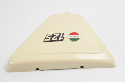 OEM LAVERDA LZ 125 175 FRAME RH SIDE COVER PANEL WHITE CREAM 61706048 61 706 048 - MotoRaider