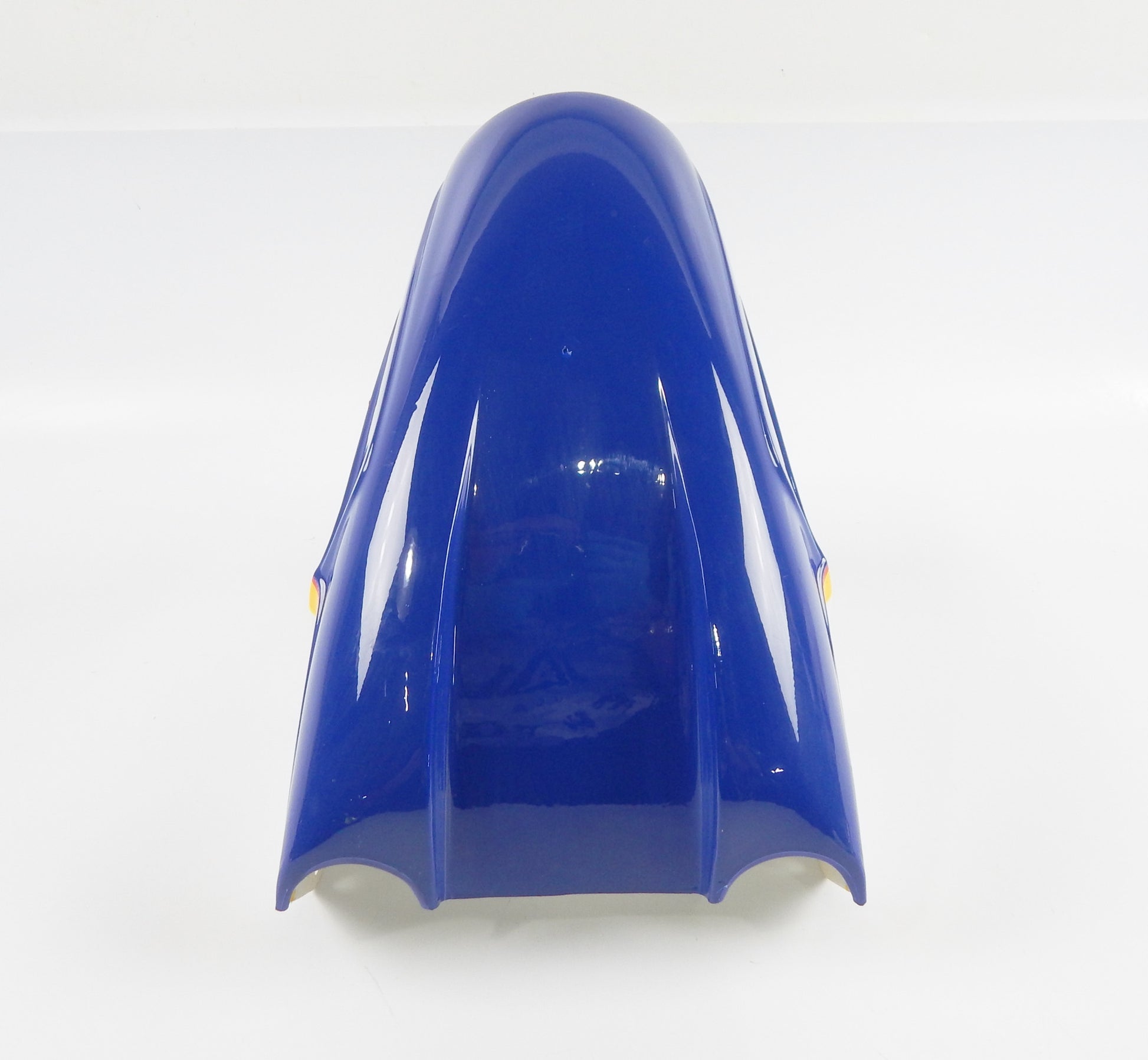 1988 CAGIVA FRECCIA C9 PLASTIC MUD GUARD FRONT FENDER BLUE-YELLOW-WHITE VINTAGE - MotoRaider