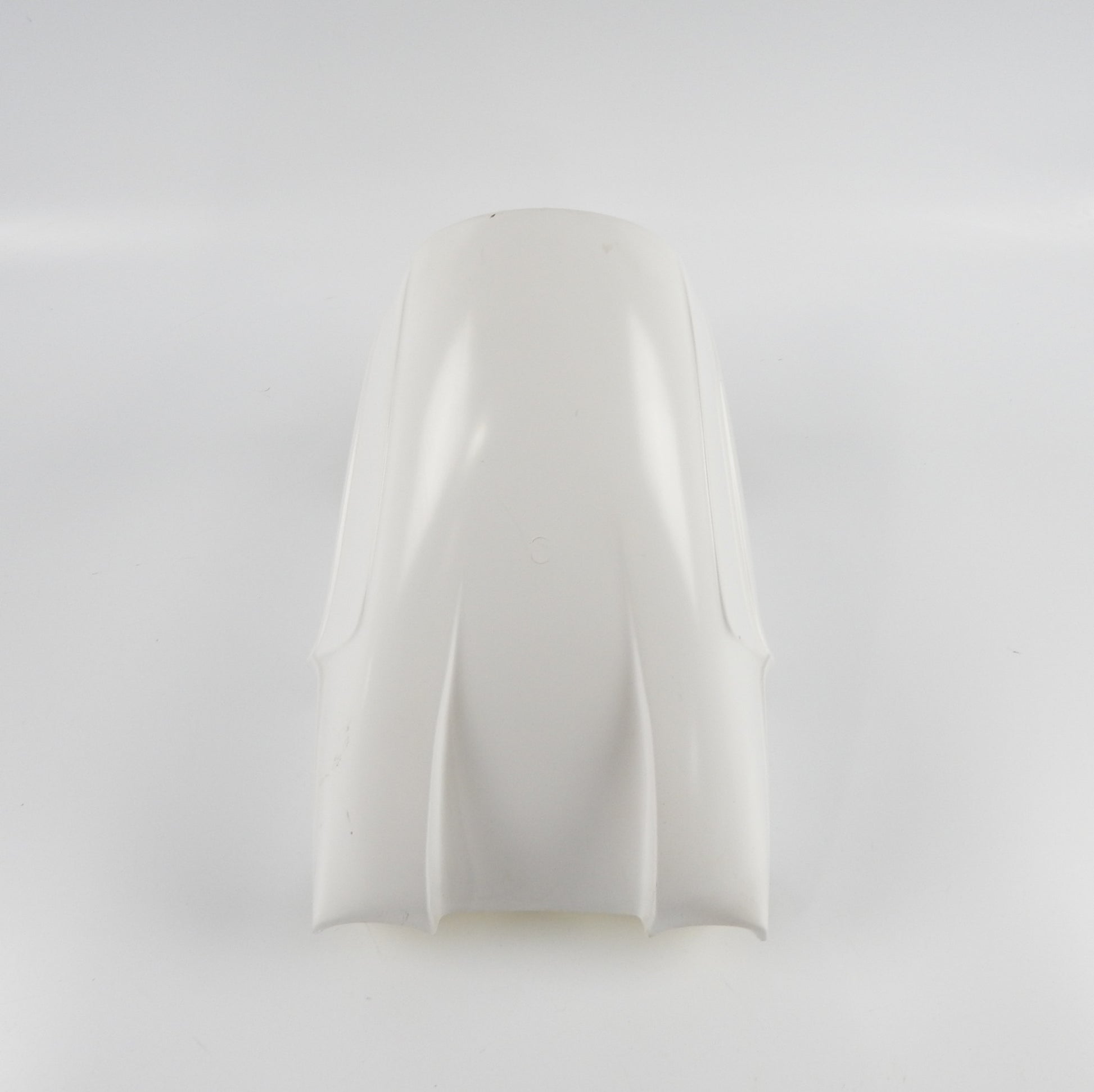 1988 CAGIVA FRECCIA C9 VINTAGE MOTORCYCLE PLASTIC MUD GUARD FRONT FENDER WHITE - MotoRaider