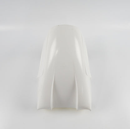 1988 CAGIVA FRECCIA C9 VINTAGE MOTORCYCLE PLASTIC MUD GUARD FRONT FENDER WHITE - MotoRaider