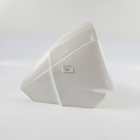1988 CAGIVA FRECCIA C9 VINTAGE MOTORCYCLE PLASTIC MUD GUARD FRONT FENDER WHITE - MotoRaider